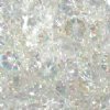 100 3x6.5mm Acrylic Crystal AB Fluted Spacers
